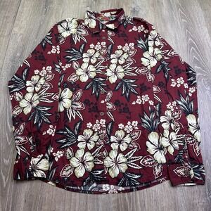 Vintage Joe Kealoha's By Reyn Spooner Mens Multicolor Floral Hawaiian Shirt 2XL